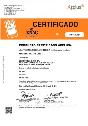 certificado la union